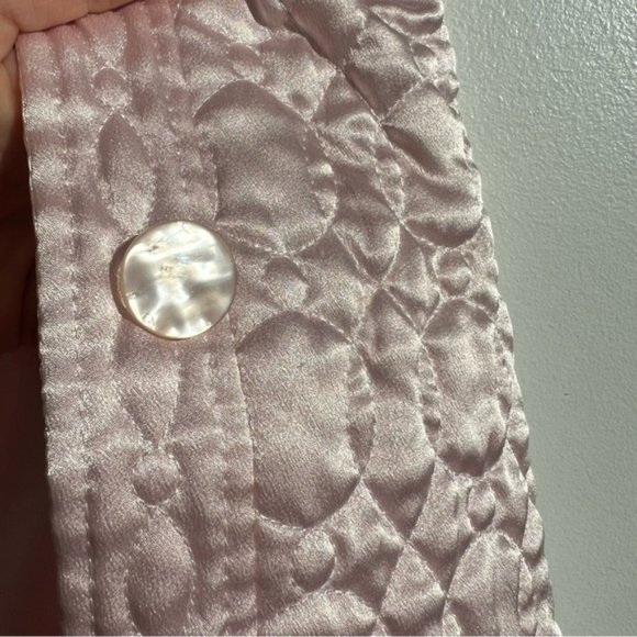 Oscar de la Renta for Neiman Marcus Quilted Pink Robe trench coat - Picture 13 of 15